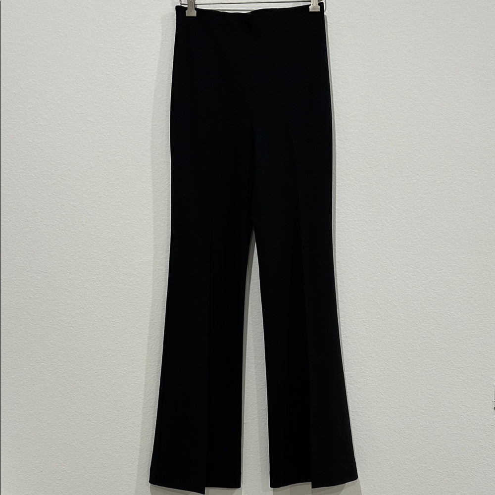 Express Super High Rise Black Boot-Cut Flare Pants